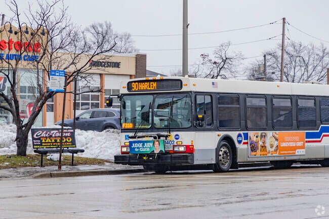 For commuters, there are several CTA bus stops in Harwood Heights.