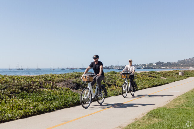 Take a ride along the beach in the East Beach neighborhood.