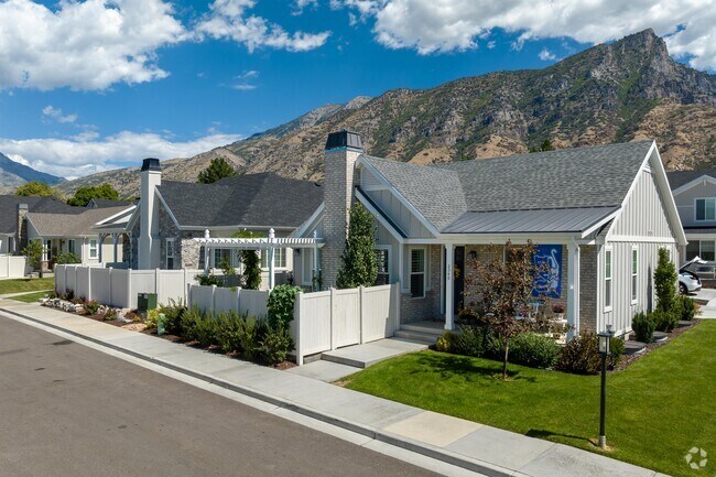 Beautiful homes in Rock Canyon.