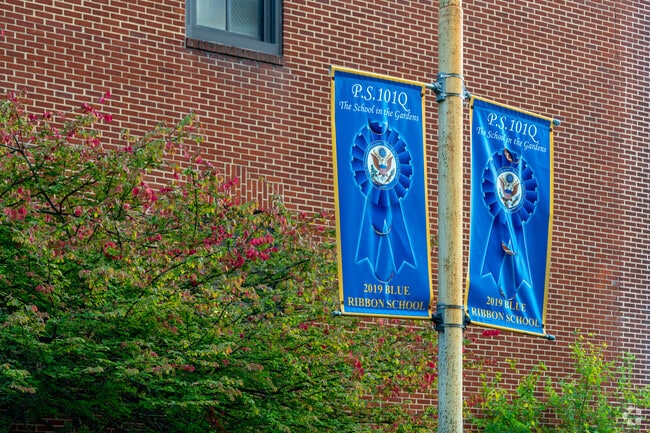 Education opportunities abound at PS 101 School in the Gardens.