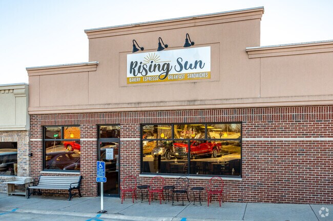 Rising Sun Café across from Polk City Square is a favorite for homemade breakfast and lunch.