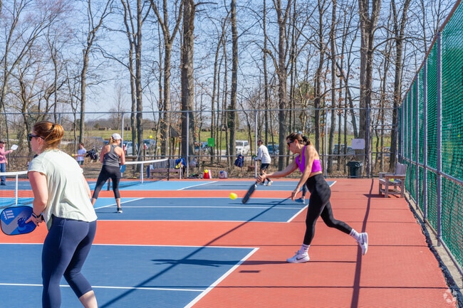 East Goshen Township Park offers public pickleball courts for casual and competitive play.