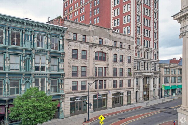 The new student housing in Downtown Binghamton makes getting to campus an easy commute for all.