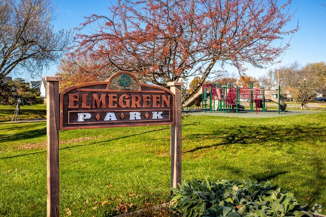 Several city parks are scattered throughout Eldridge, including Elmegreen Park on the west side.