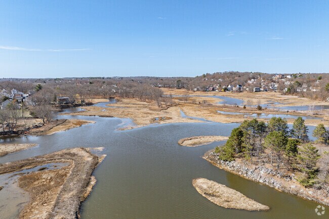 The Rumney Marsh Reservation has  vast waterway landscapes and is a beautiful area for locals of Cliftondale to enjoy.