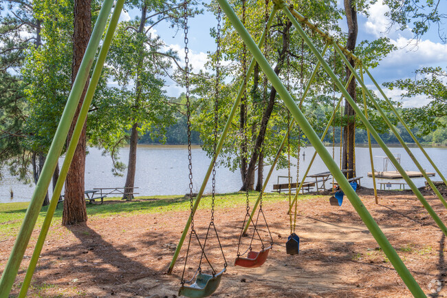Chewacla State Park features multiple playgrounds for kids to enjoy.