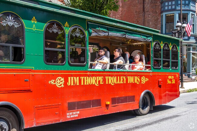 Locals in Penn Forest can take a ride through the scenic mountains in the summer and fall.