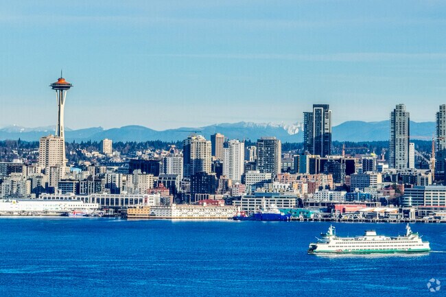 Downtown Seattle is about one and half hours north of Hawks Prairie.