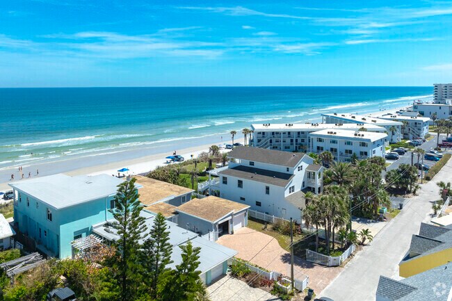 Some homes in Central Beach have views of the coast line.
