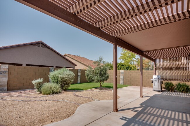 Rear Yard w/Artificial Turf