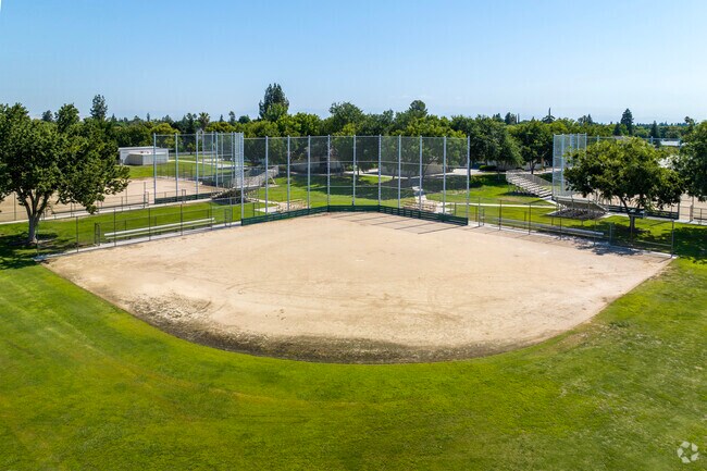 There is a baseball field at Miramonte Elementary School in Clovis.