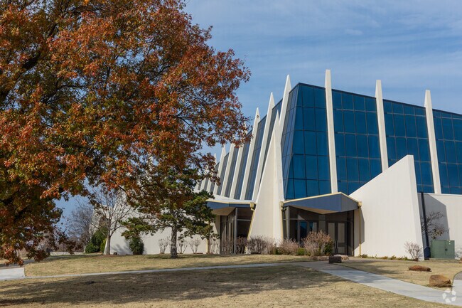 Oral Roberts University is a private Christian college near Kensington.