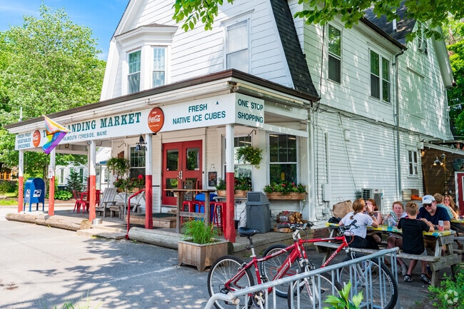 Town Landing Market sits on Route 88, a popular stop for locals and travelers.