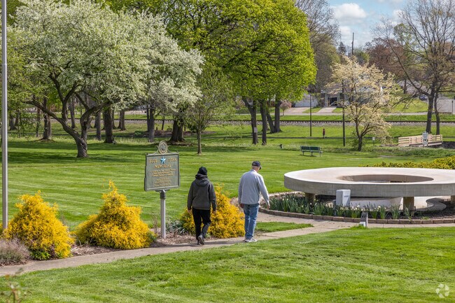 Take a stroll through Canton Garden Center just a block from West Park.