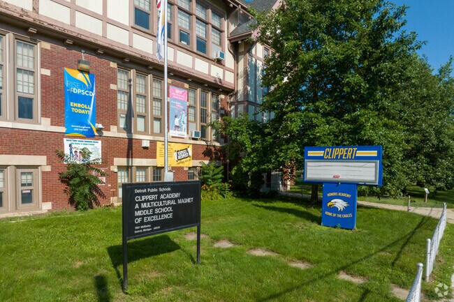 Clippert Multicultural Honors Academy in Southwest Detroit welcomes students from all over.