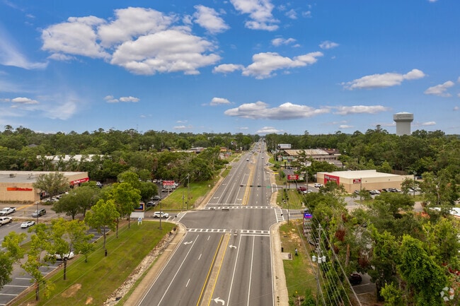 Apalachee Parkway is a main thoroughfare through Tallahassee with plenty of shopping and dining.