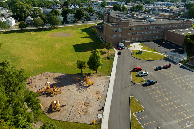 Frazer K 8 School campus promotes an environment of learning.
