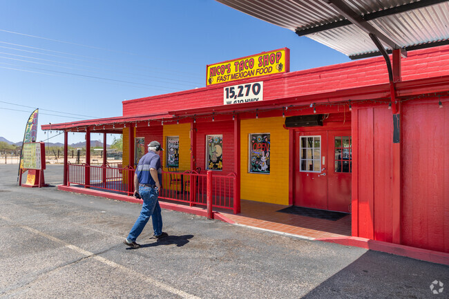 Nico's Taco Shop in Tucson serves casual Mexican food.