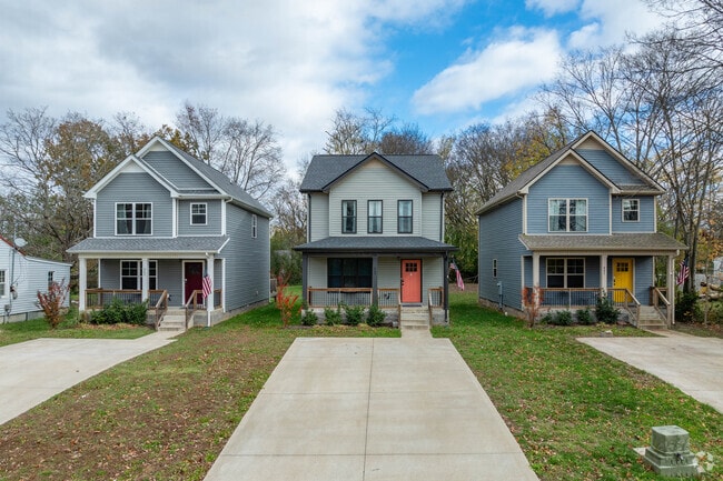 Newly built Craftsman homes are popping up all over Clarksville and in Downtown.