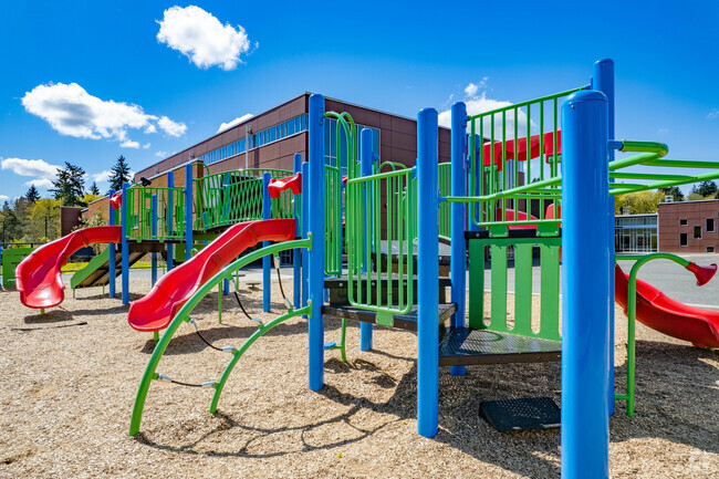 Olympic Hills Elementary School playground.
