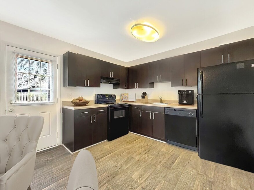 Kitchen with Espresso Cabinets