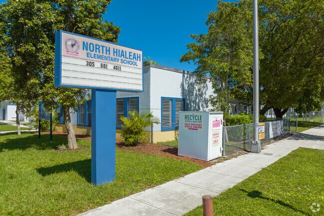 North Hialeah Elementary School has a great education program for its students.