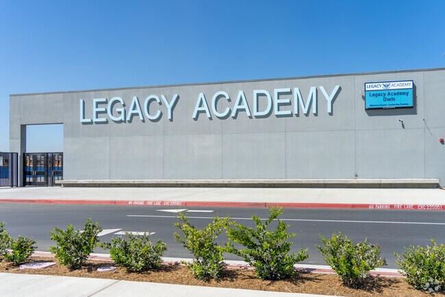 The beautiful campus of Legacy Academy includes modern amenities for students.