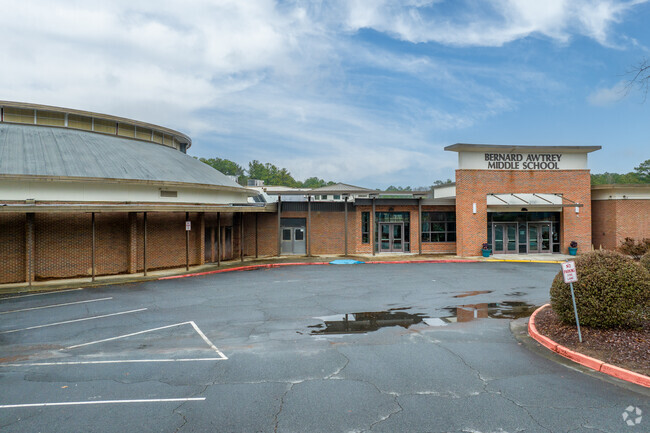 Awtrey Middle School's test scores are above average according to GreatSchools.