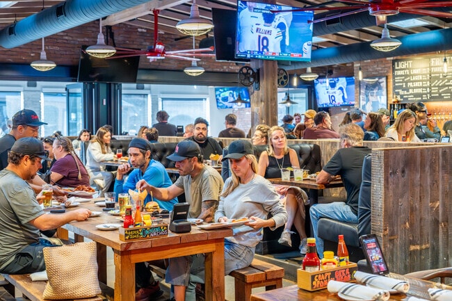 Finney’s Crafthouse, a local favorite near Temple Hills, serves a classic American-style menu.