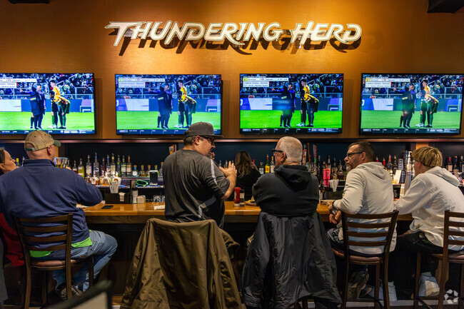 Grab a drink and watch the game with friends at Marshall Hall of Fame Cafe.