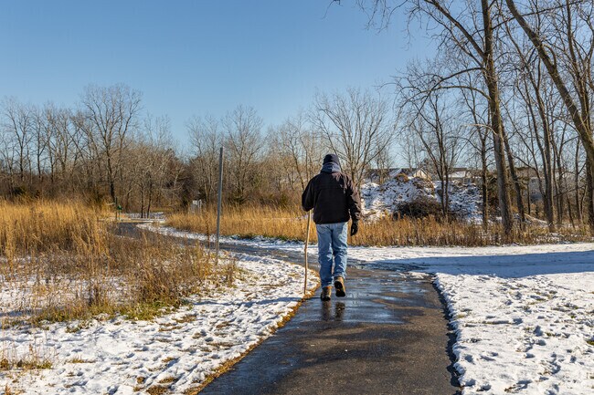 Even in colder seasons, Oakwood Hills locals enjoy an active lifestyle.