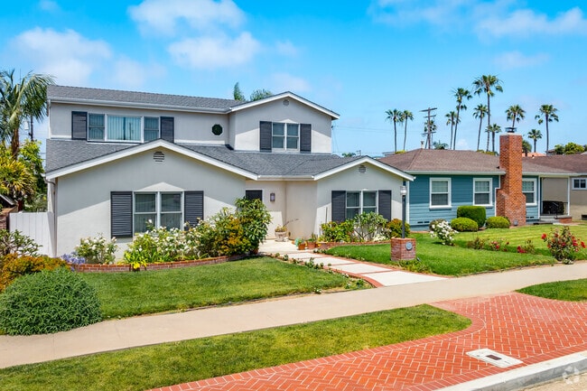 Point Loma Heights is a mix of large two-story homes and smaller bungalows.