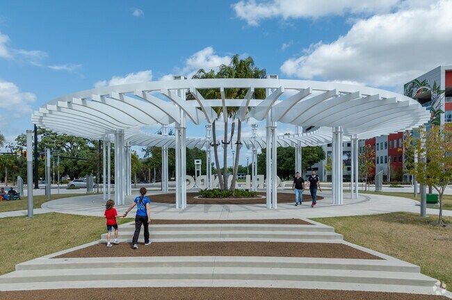 Callahan locals can enjoy the new Luminary Green Park in the heart of the area.