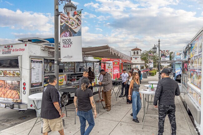 Food truck alley is a popular place for Otay Mesa residents to enjoy an array of food trucks.