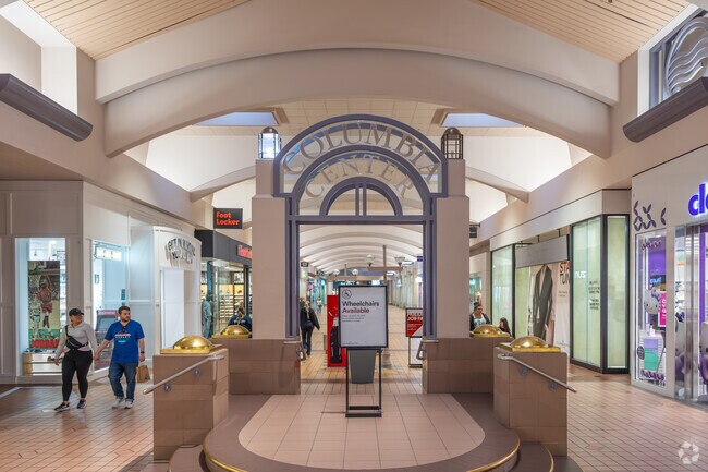 Columbia Center Mall near Burbank offers shopping and dining options.