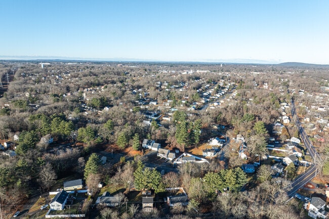 Downtown Randolph sits just 15 miles south of Boston.