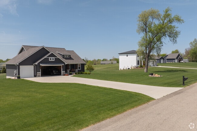 Lamont Farms is a newer subdivision in Lamont with larger traditional homes.