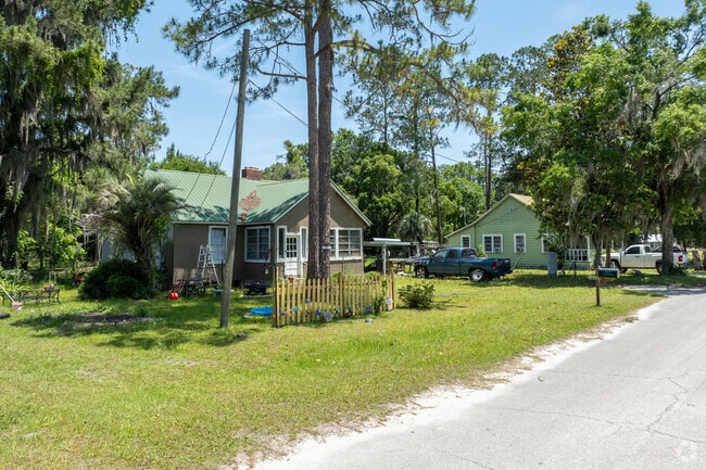You see a lot of bungalows in the Olustee area.