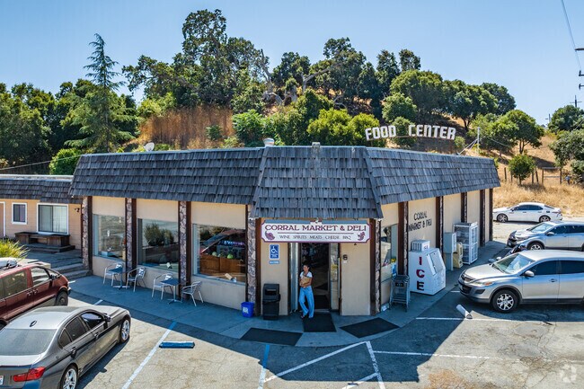 Corral Market & Deli in Laguna Seca-Ryan Ranch, Monterey, CA is the only market in town.