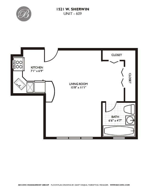 1521 W Sherwin Ave unit 409, Chicago, IL 60626 - photo 7