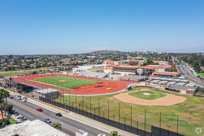An overview of the impressive amenities found at Woodrow Wilson High School.