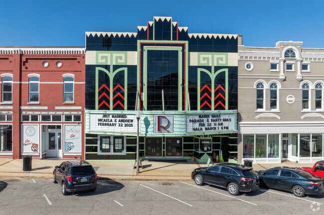 Catch a show at the historic Ritz Theater in Talladega.