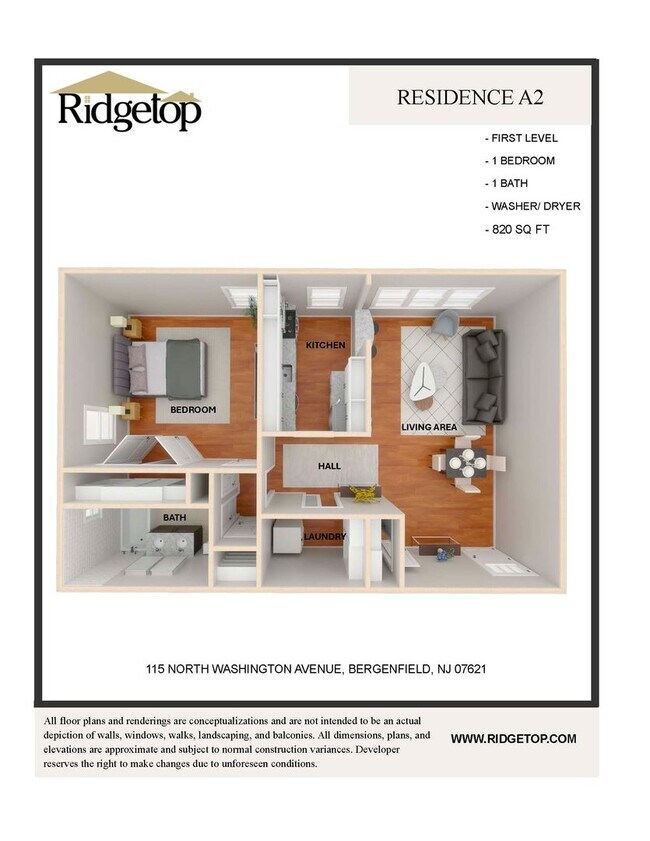 Hickory Manor: In-Unit Washer & Dryer, Heat, Water & Gas Included, Fitness Center, Sauna, and Bar..., Bergenfield, NJ 07621 - photo 4