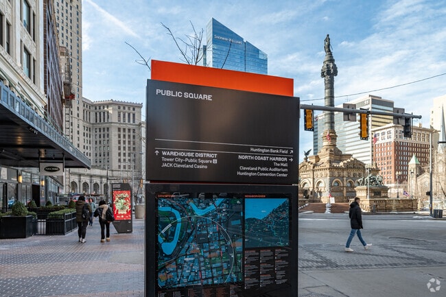 Public Square is home to some of Cleveland's finest restaurants, biggest events, and historic attractions.