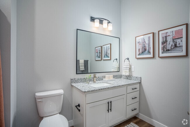 Tesla - 2BR,2BA - 1068SF - First Bathroom