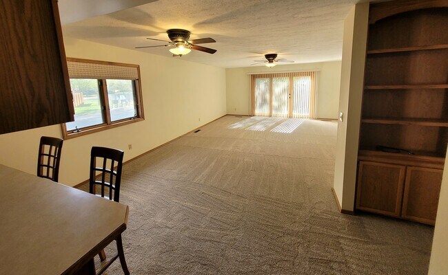 Large, sunny living room