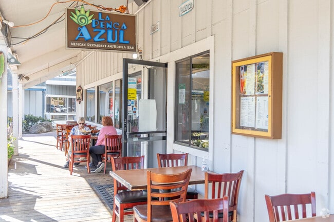 There are outdoor options as well as a large indoor area at La Penca Azul in Bay Farm.