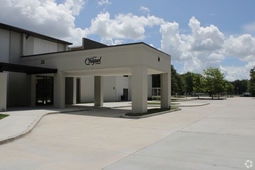 Front entrance to Calvary Christian School in Outlying Jefferson Parish, Marrero LA