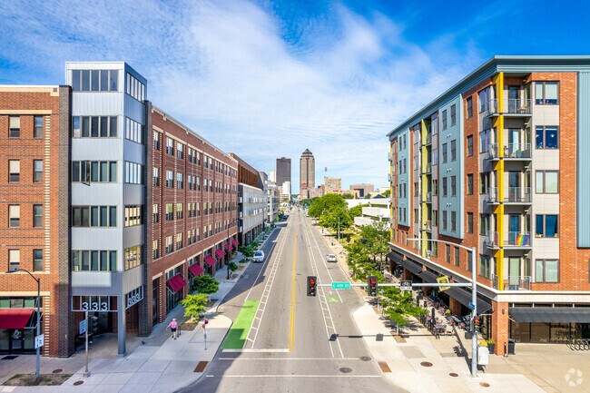 East Village also features many condos and apartments.