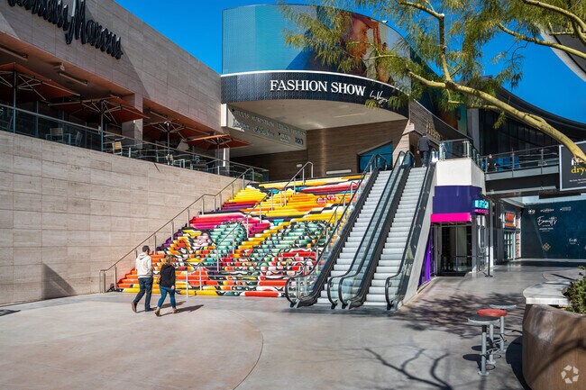 Head to Fashion Show Mall for world class shopping, dining, and entertainment.